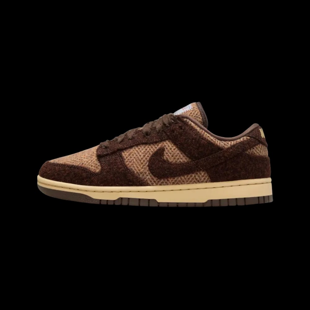 Nike Harris Tweed x Dunk Low 'Sesame' - HypeFly India View 2