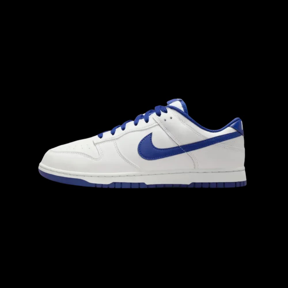 Nike Dunk Low Retro White Deep Royal Blue - HypeFly India View 2