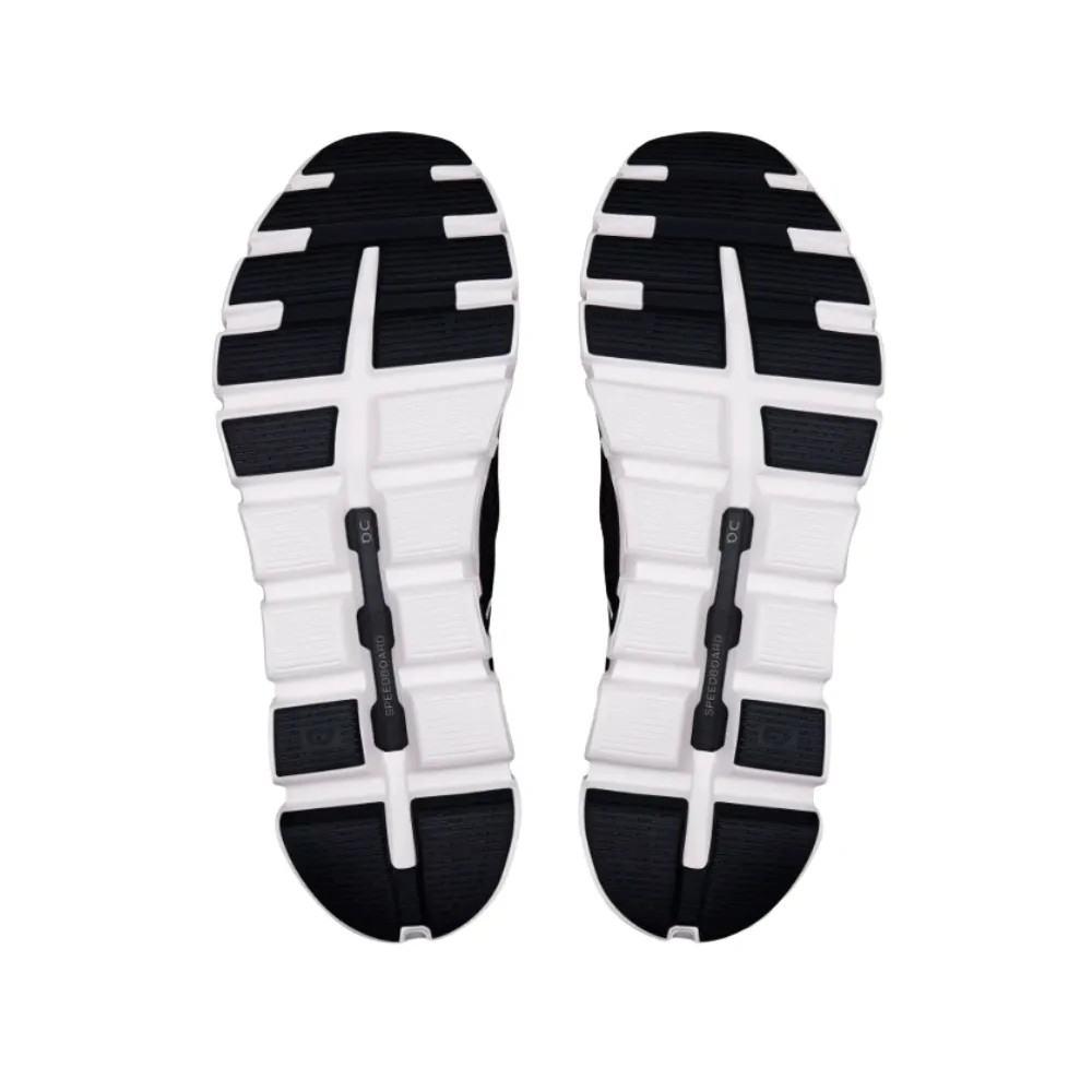 On Running Cloud 6 Coast Black White - HypeFly India View 3