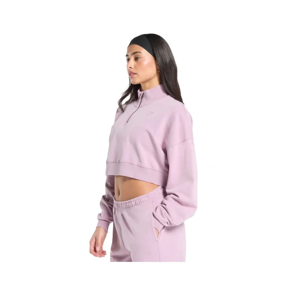 Gymshark Whitney 1/4 Zip Warm Lilac - HypeFly India View 4