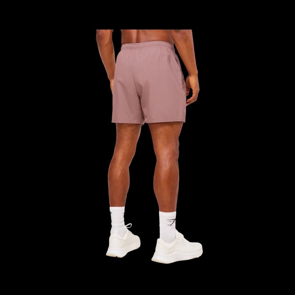 Gymshark Arrival 5" Shorts Chestnut Pink - HypeFly India View 2