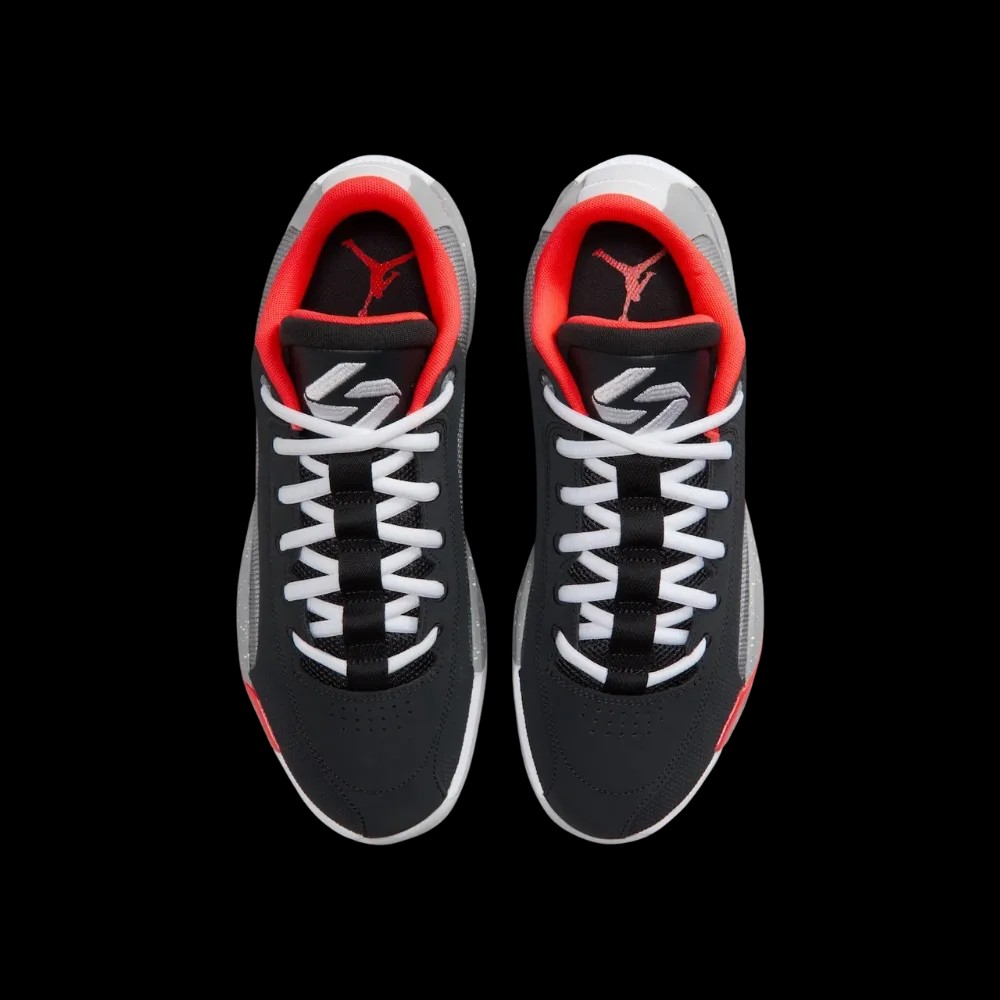 Air Jordan Luka .77 'Off Noir/Particle Grey/Bright Crimson/White' - HypeFly India View 4