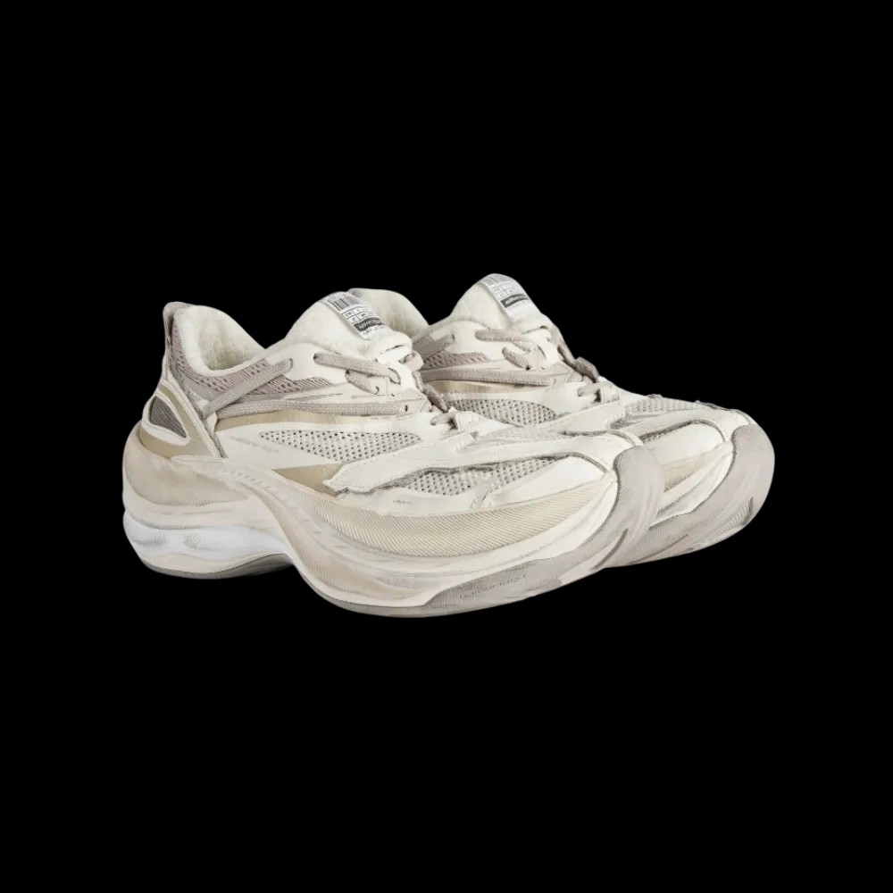 Balenciaga Jet Sneaker In Eggshell - HypeFly India View 4