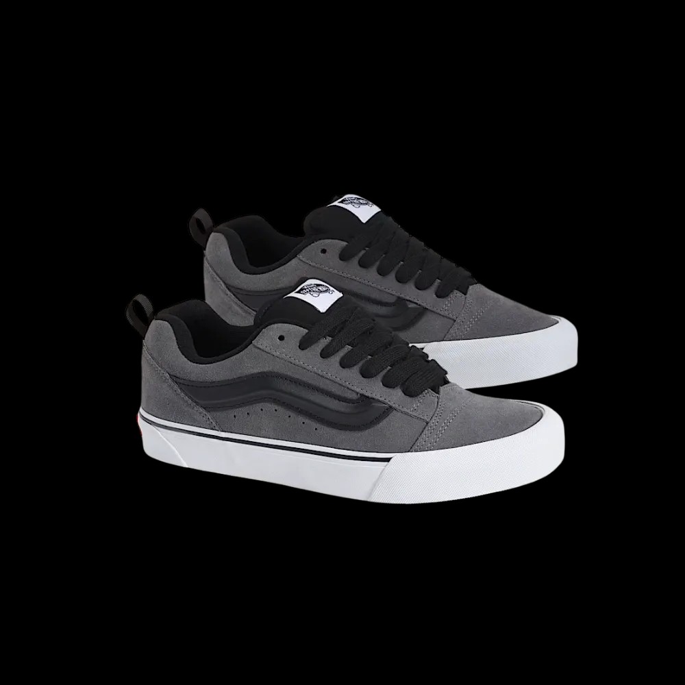 Vans Knu Skool Shoe Pewter Grey - HypeFly India View 5