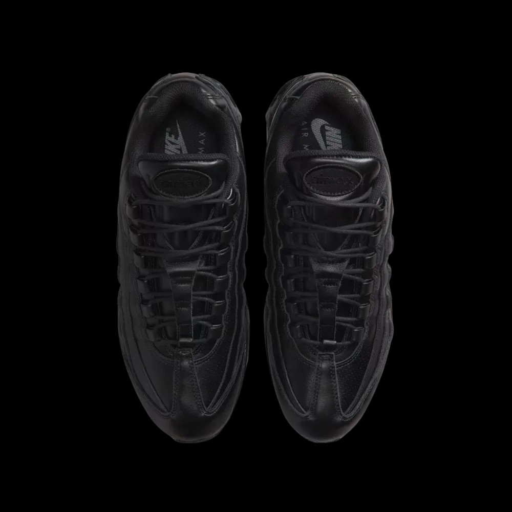 Nike Air Max 95 'Big Bubble - Black Leather' - HypeFly India View 4