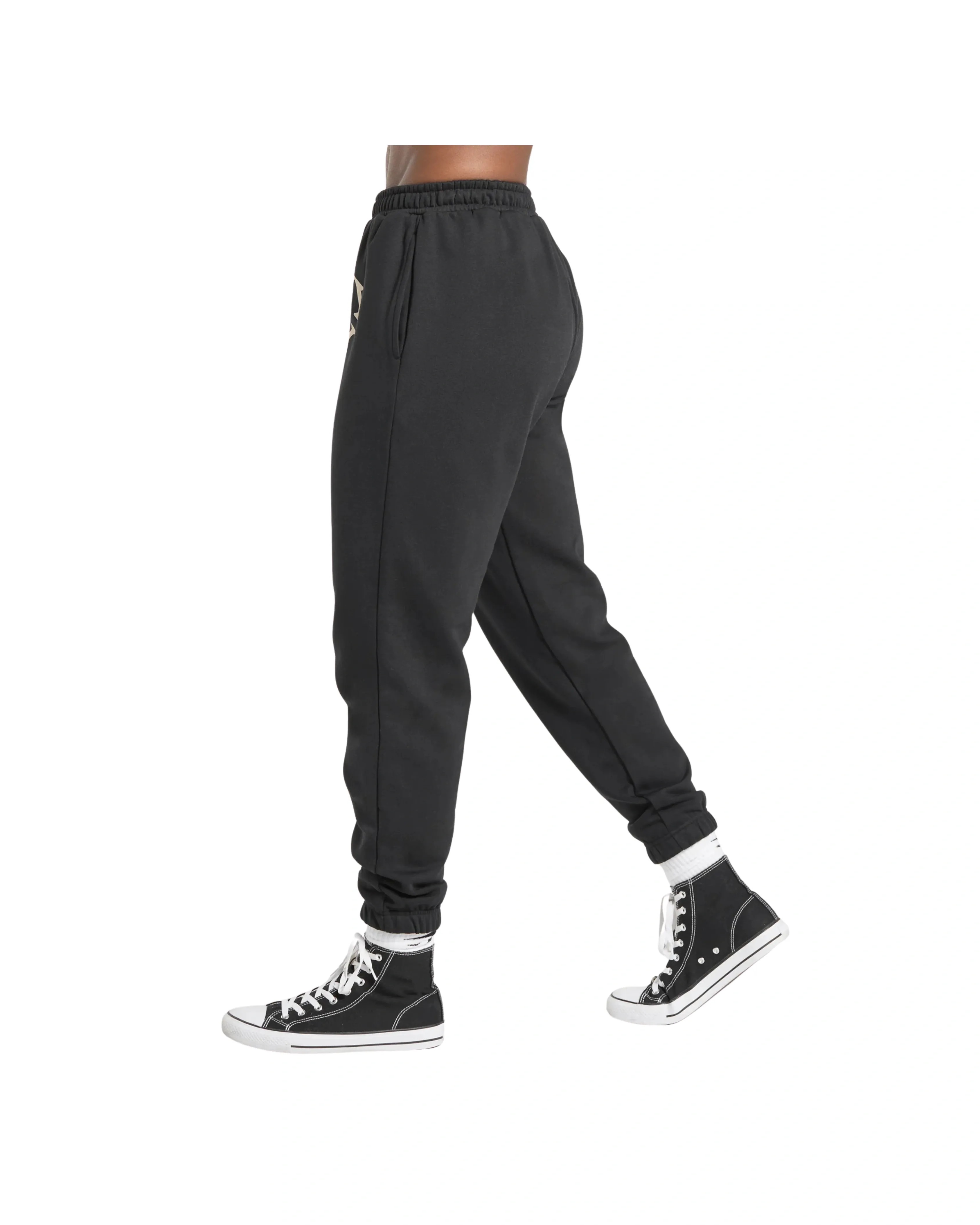 Gymshark Heavy Duty Graphic Loopback Jogger Black - HypeFly India View 3