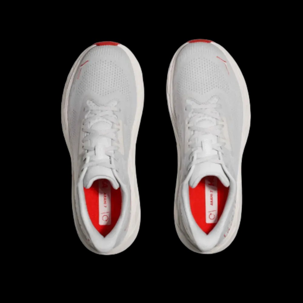 Hoka Arahi 7 cosmic grey / tomato - HypeFly India View 3