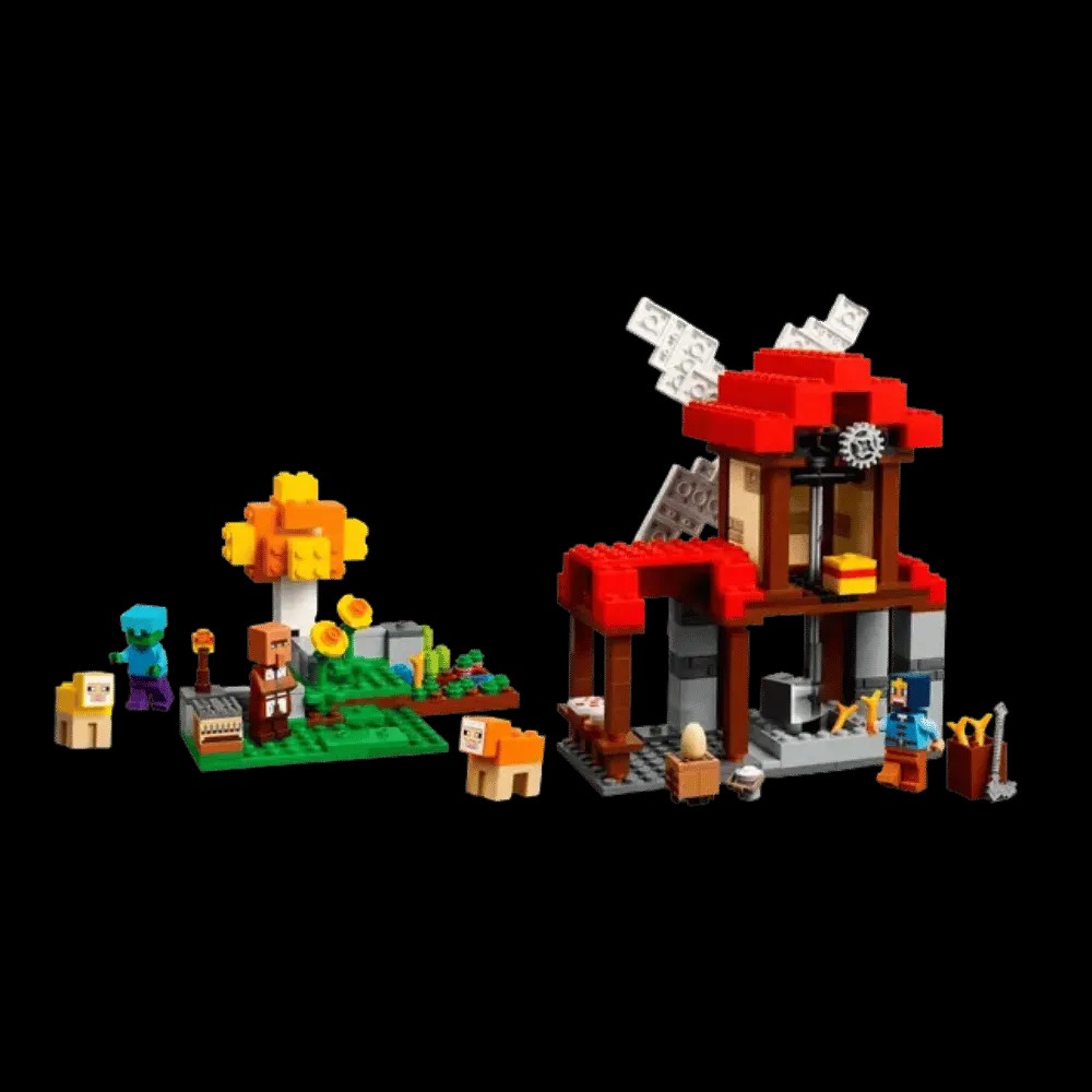 Lego Minecraft The Windmill Farm - HypeFly India View 2