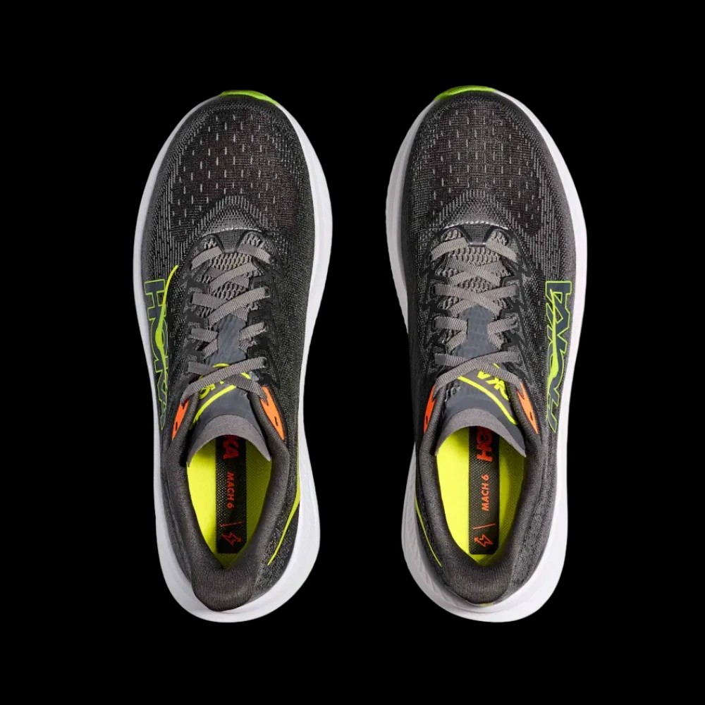 Hoka Mach 6 Gravel/Asphalt Grey - HypeFly India View 5