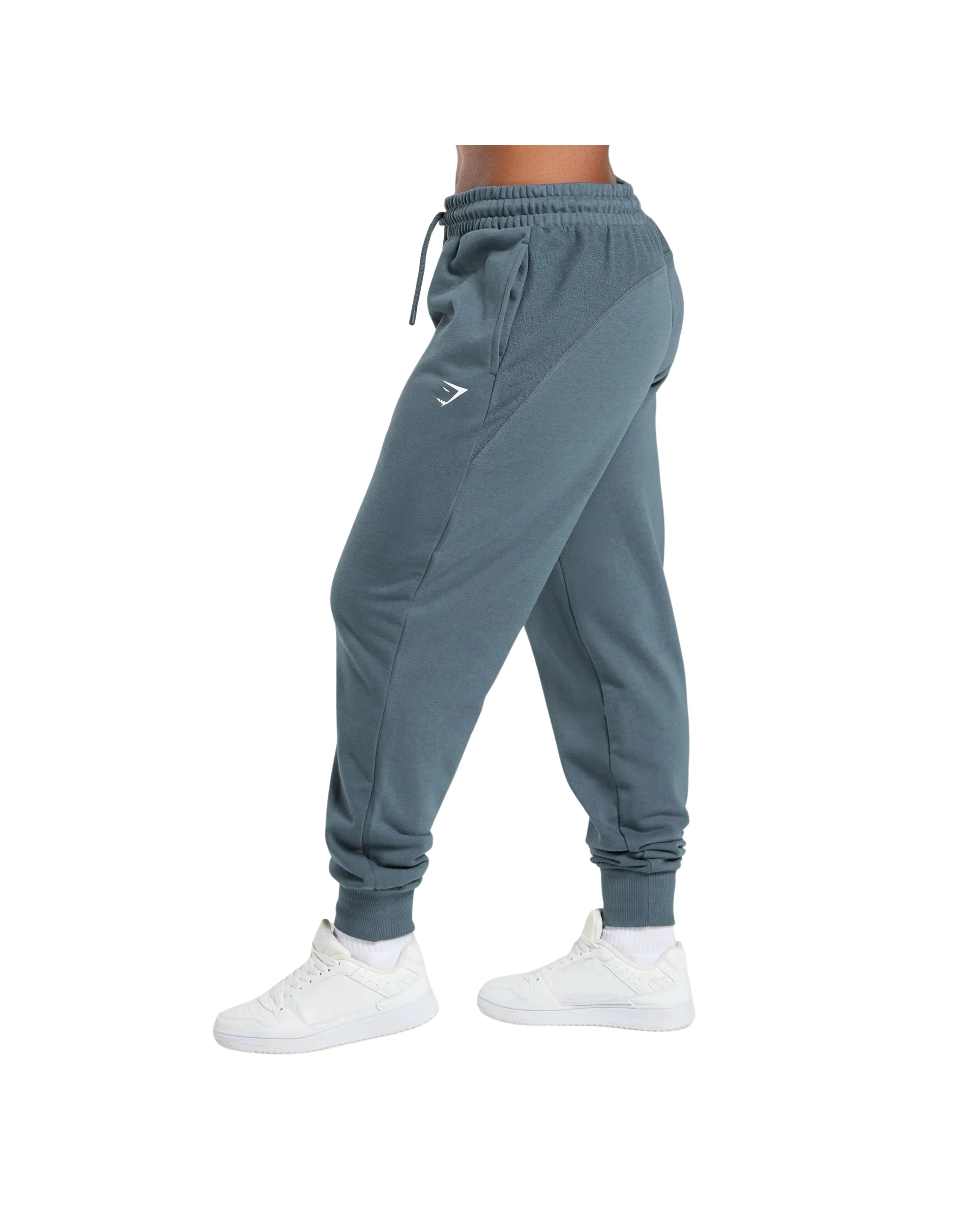 Gymshark Power Joggers Regular fit Titanium Blue - HypeFly India View 3