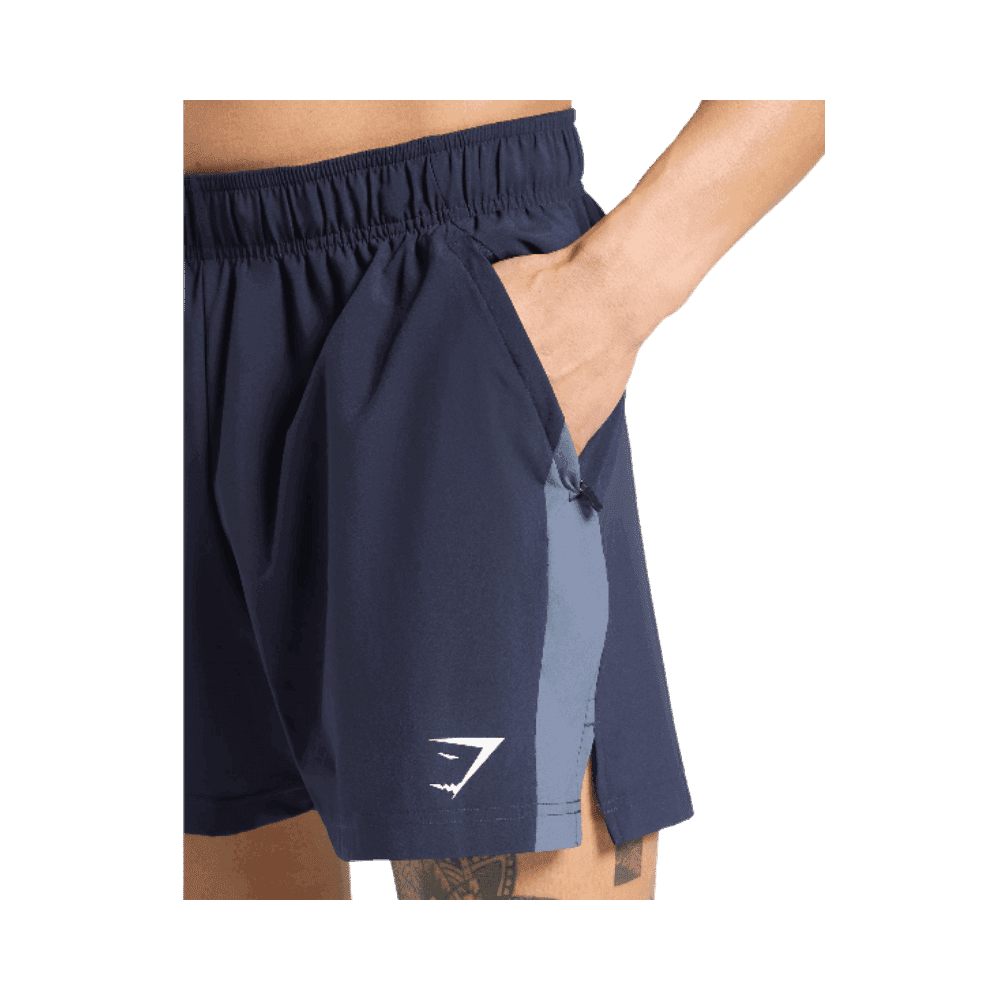 Gymshark Sport 5" Shorts Heavy Blue - HypeFly India View 3