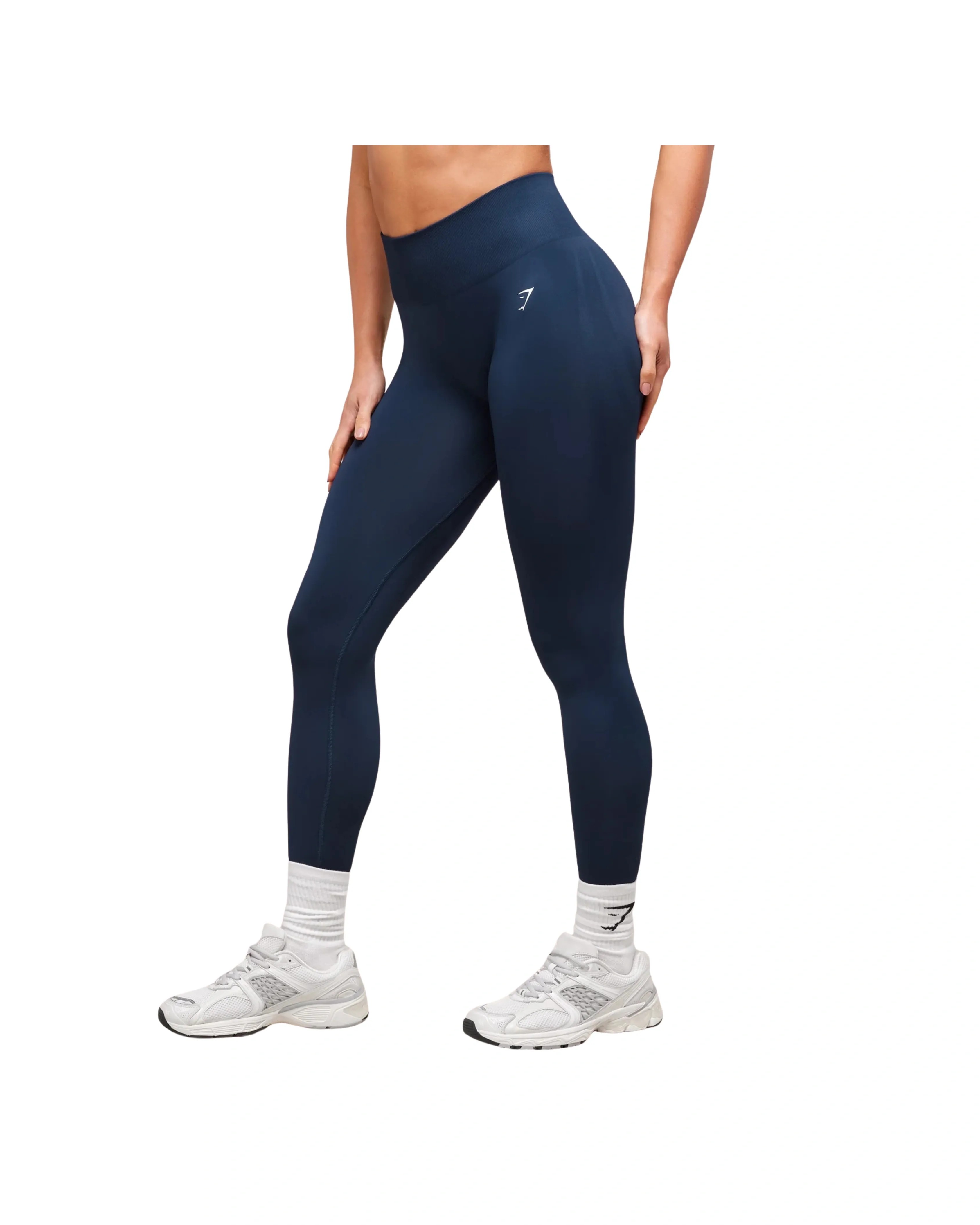Gymshark Everyday Seamless Leggings Navy - HypeFly India View 3