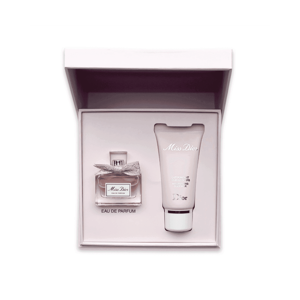 Miss Dior Perfume and Lotion Mini Gift Set (Perfume 5 ML/ Lotion 0.67 Fl Oz) - HypeFly India View 3
