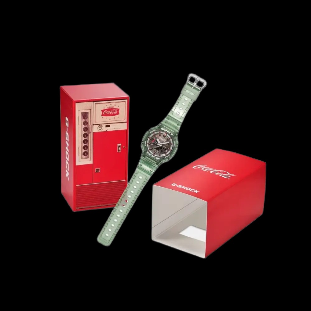 Casio Coca-Cola x G-Shock  (GA-2100CC-3A) - HypeFly India View 3
