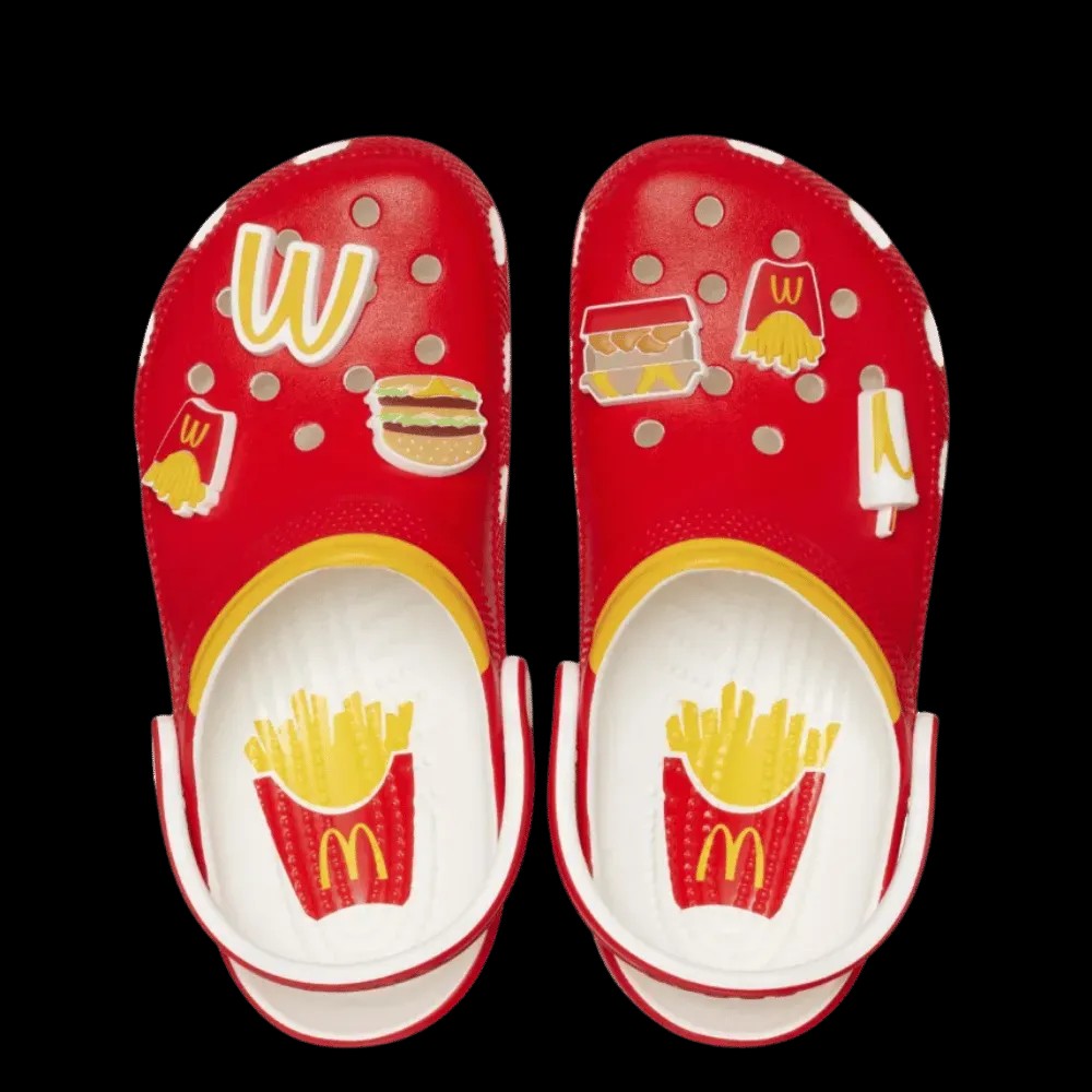 Crocs Classic Clog 'Ronald McDonald' x McDonald's - HypeFly India View 5