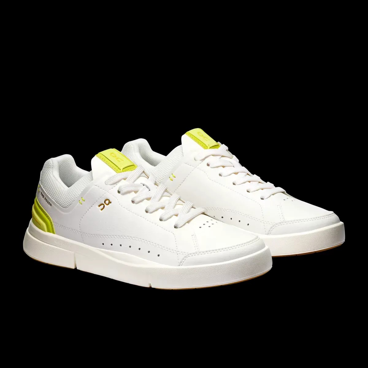 On Running THE ROGER Centre Court White | Limelight - HypeFly India View 3