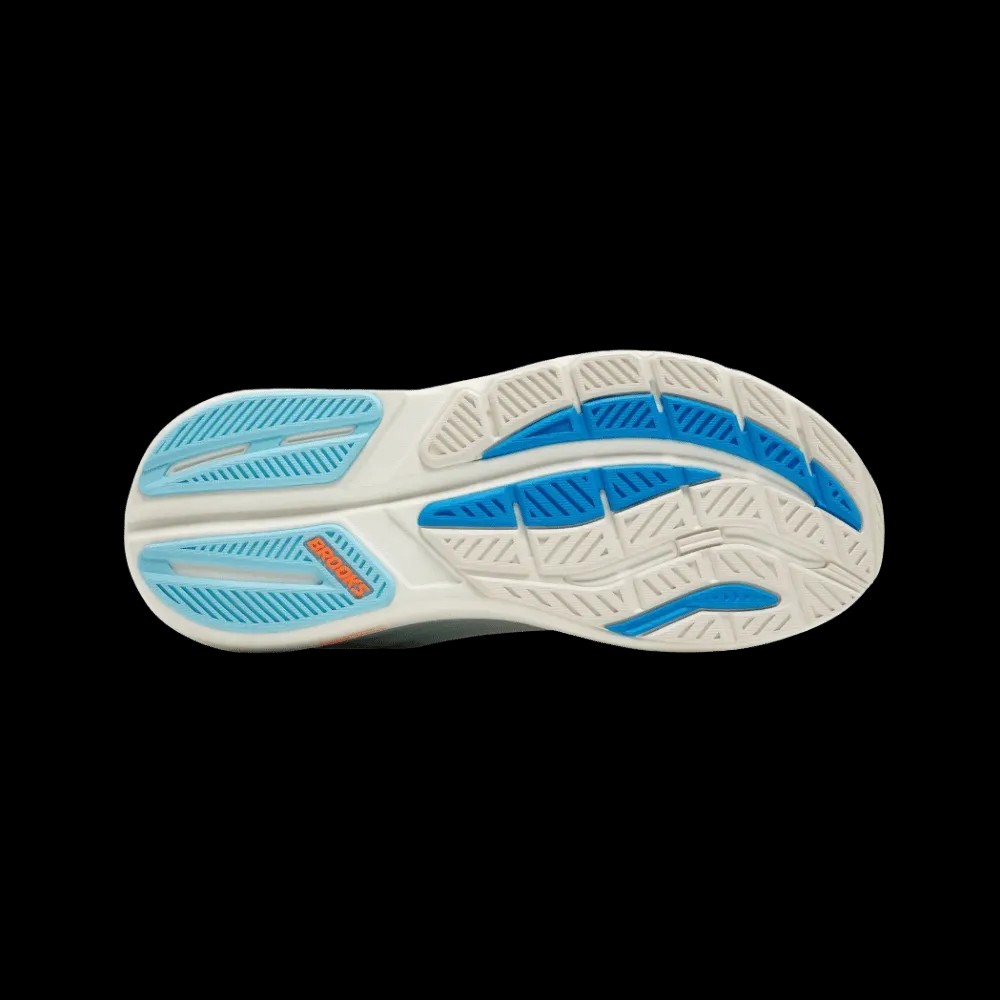 Brooks Ghost Max 3 Bluewash Atomizer Orange - HypeFly India View 2