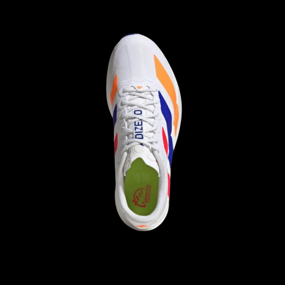 adidas Adizero EVO SL Cloud White Lucid Red Lucid Blue - HypeFly India View 3