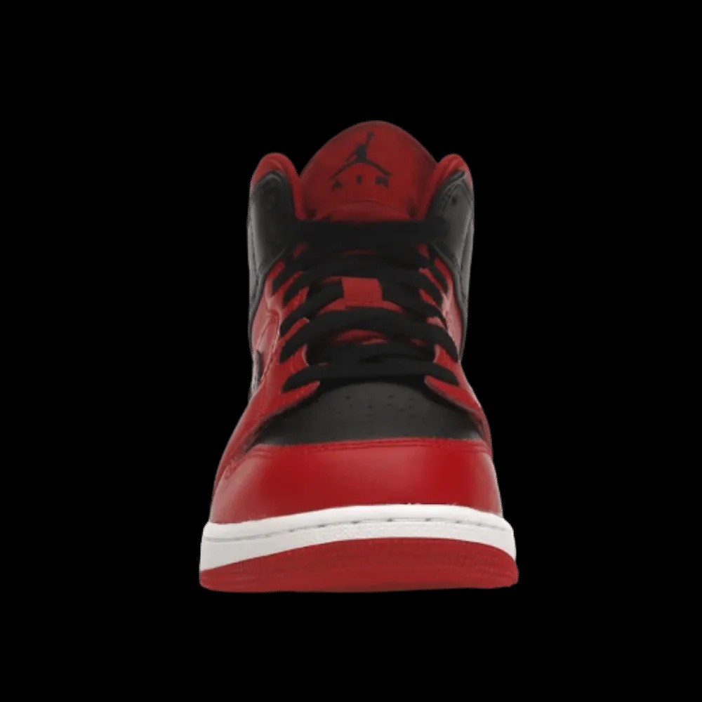 Jordan 1 Mid Reverse Bred (2021) (GS) - HypeFly India View 3
