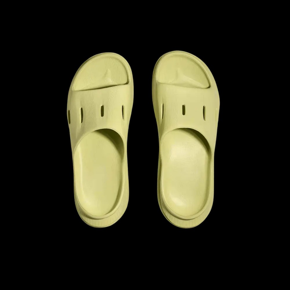 Hoka ORA Recovery Slide 3 HoneyDew - HypeFly India View 2