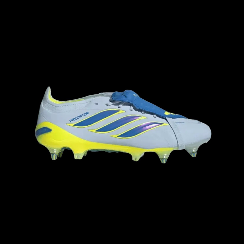 Adidas Predator Elite Fold-Over Tongue Soft Ground Soccer Cleats Crystal Sky  - HypeFly India View 1