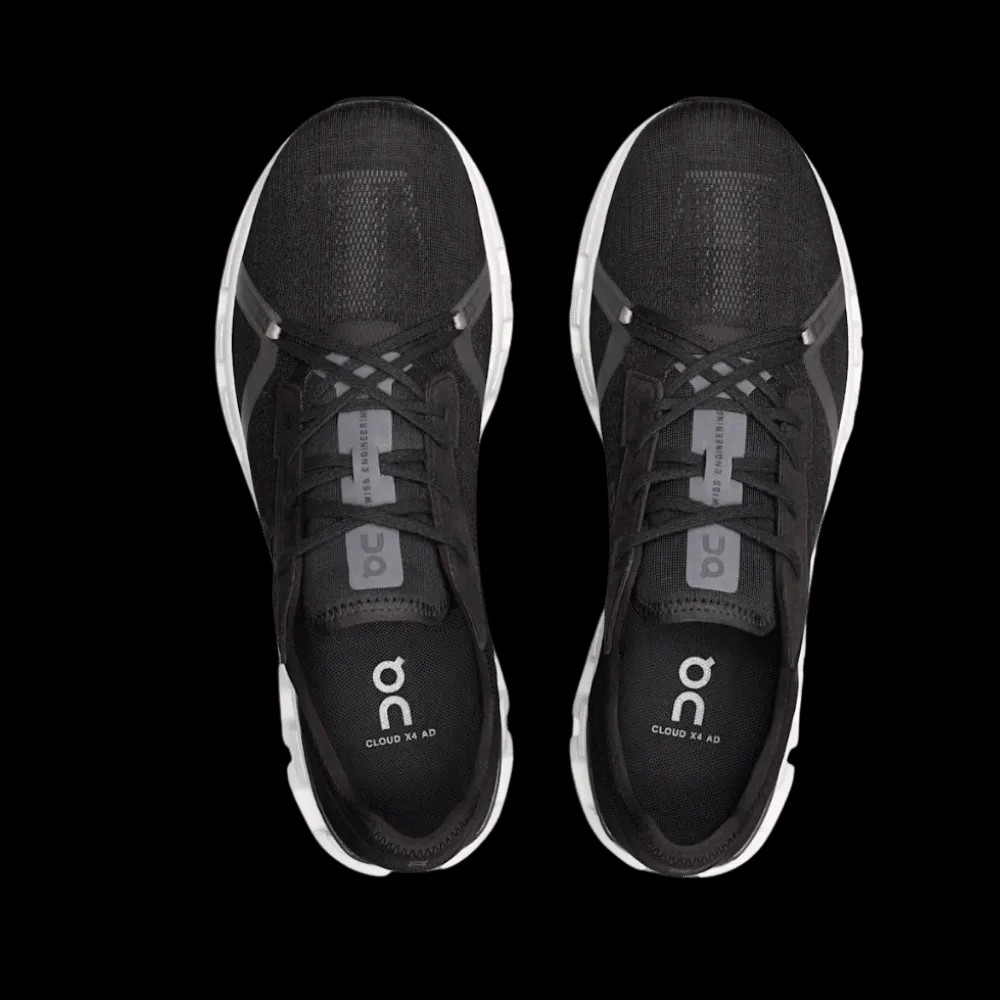 On Running Cloud X 4 AD Black Asphalt - HypeFly India View 5