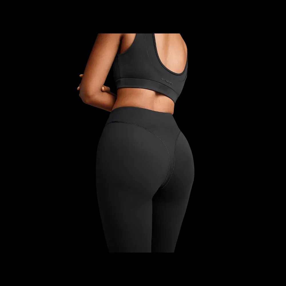 Nike X Skims Matte Women's High-Waisted V-Line 26" Leggings  Obsidian - HypeFly India View 5