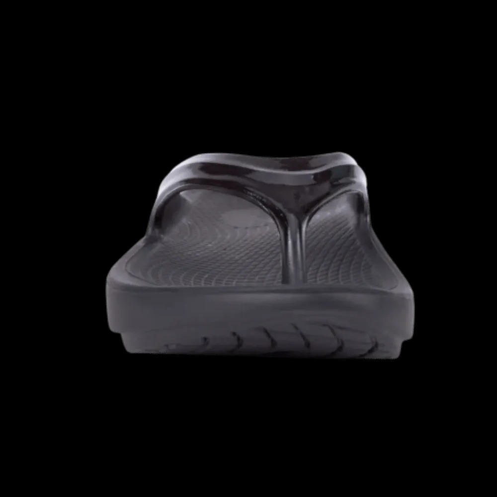 Oofos OOlala Sandal - Black - HypeFly India View 4
