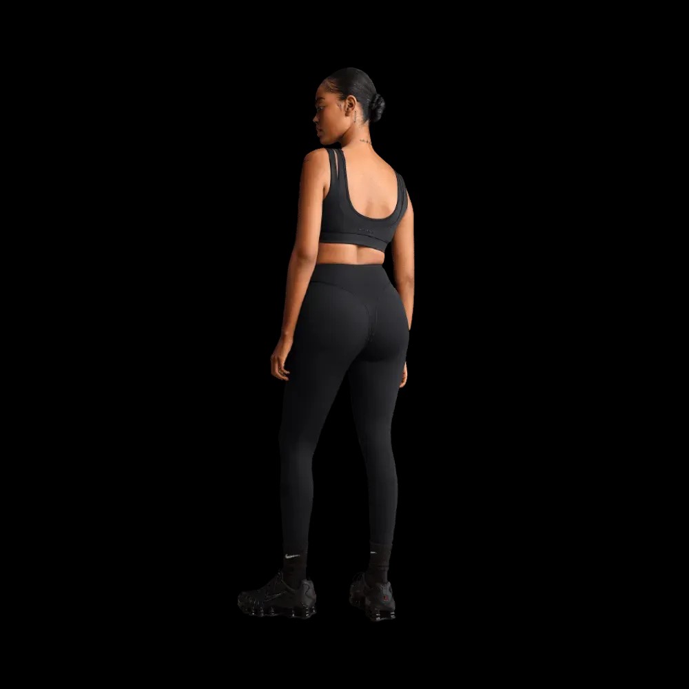 Nike X Skims Matte Women's High-Waisted V-Line 26" Leggings  Obsidian - HypeFly India View 2