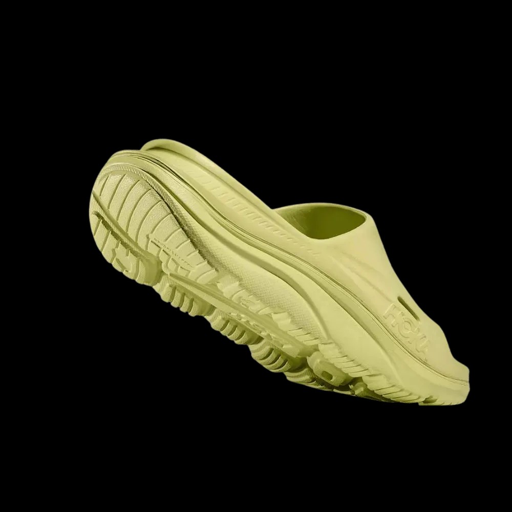 Hoka ORA Recovery Slide 3 HoneyDew - HypeFly India View 3
