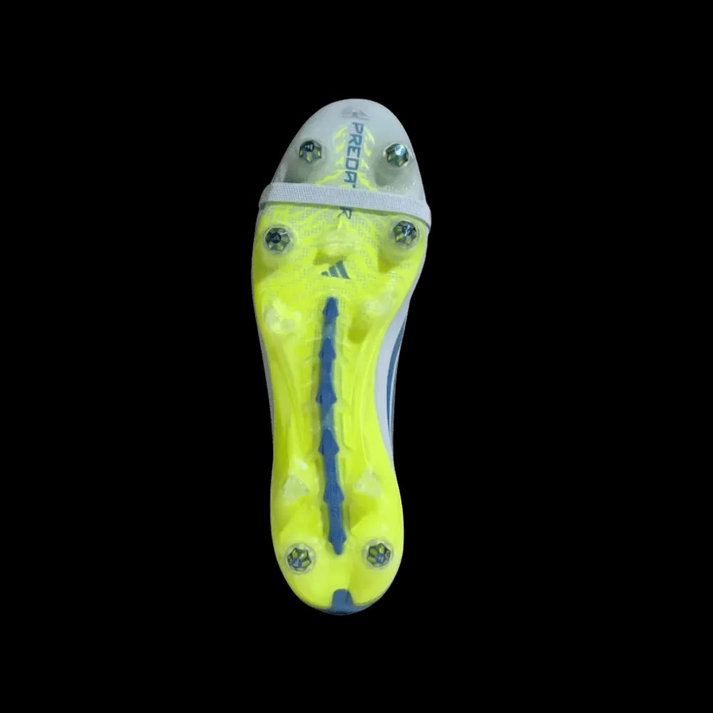 Adidas Predator Elite Fold-Over Tongue Soft Ground Soccer Cleats Crystal Sky  - HypeFly India View 3