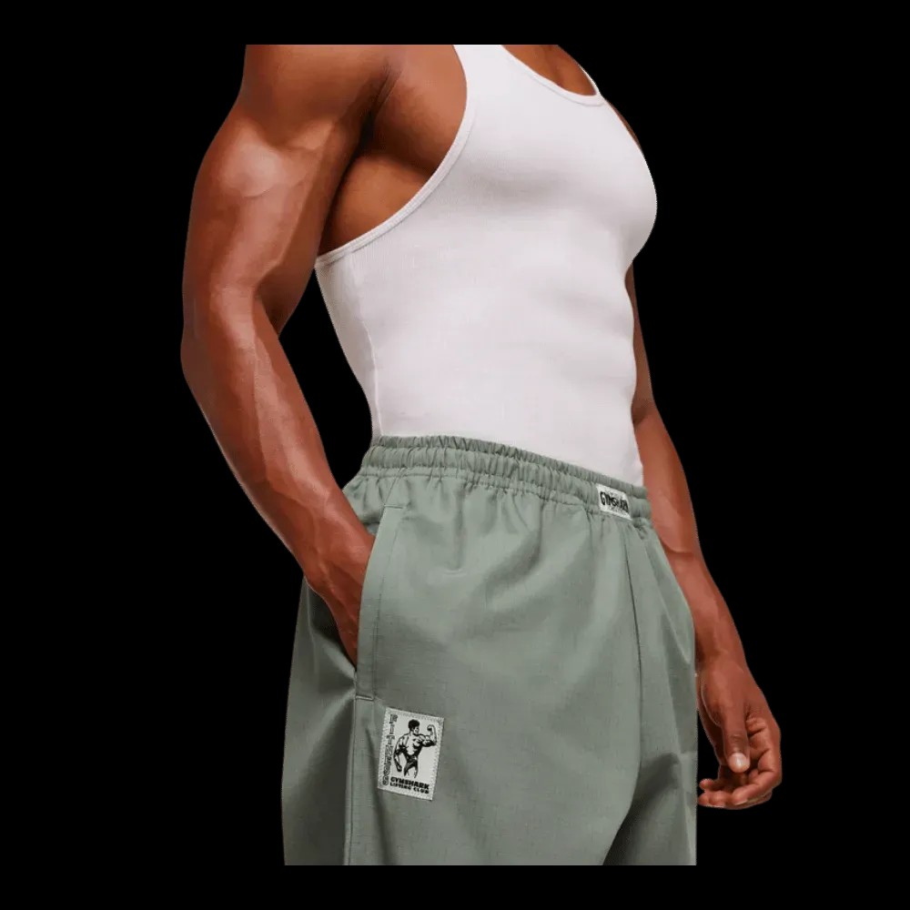 Gymshark Pumper Pants Unit Green - HypeFly India View 5