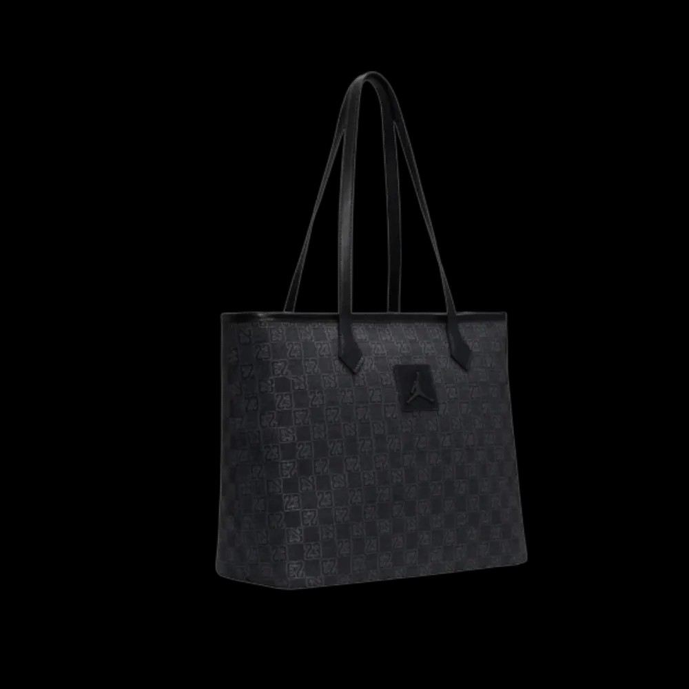 Jordan Monogram Tote 32L Bag - Black - HypeFly India View 2