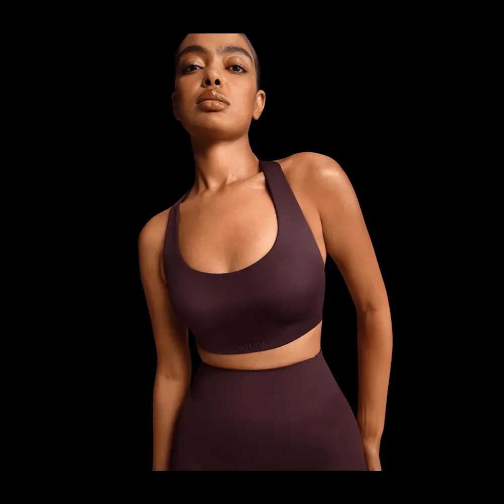 Nike X Skims Shine Women's Racerback Bra CURRANT - HypeFly India View 5