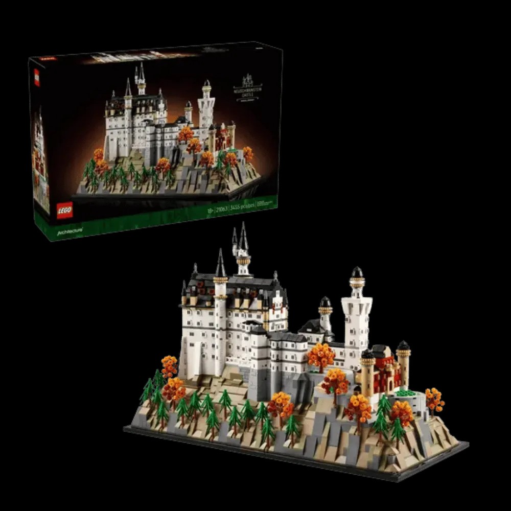 Lego Architecture Neuschwanstein Castle - HypeFly India View 1