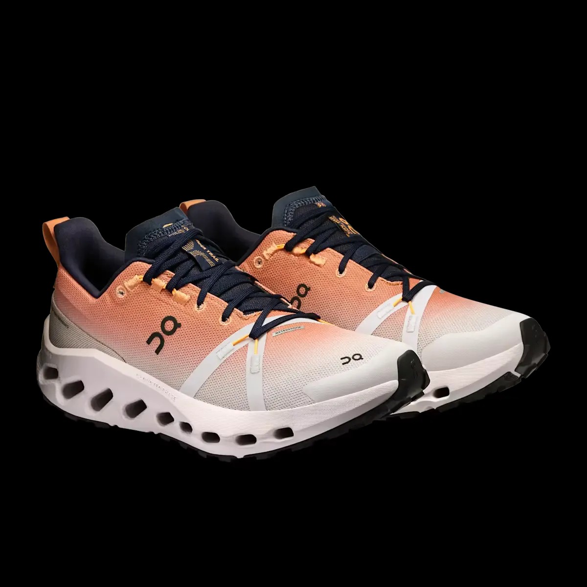 On Running Cloudsurfer Trail Waterproof Sandstone | Silver - HypeFly India View 3