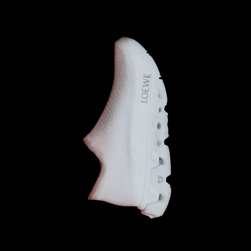 Loewe x On Running LightSpray Cloudmonster White - HypeFly India View 2