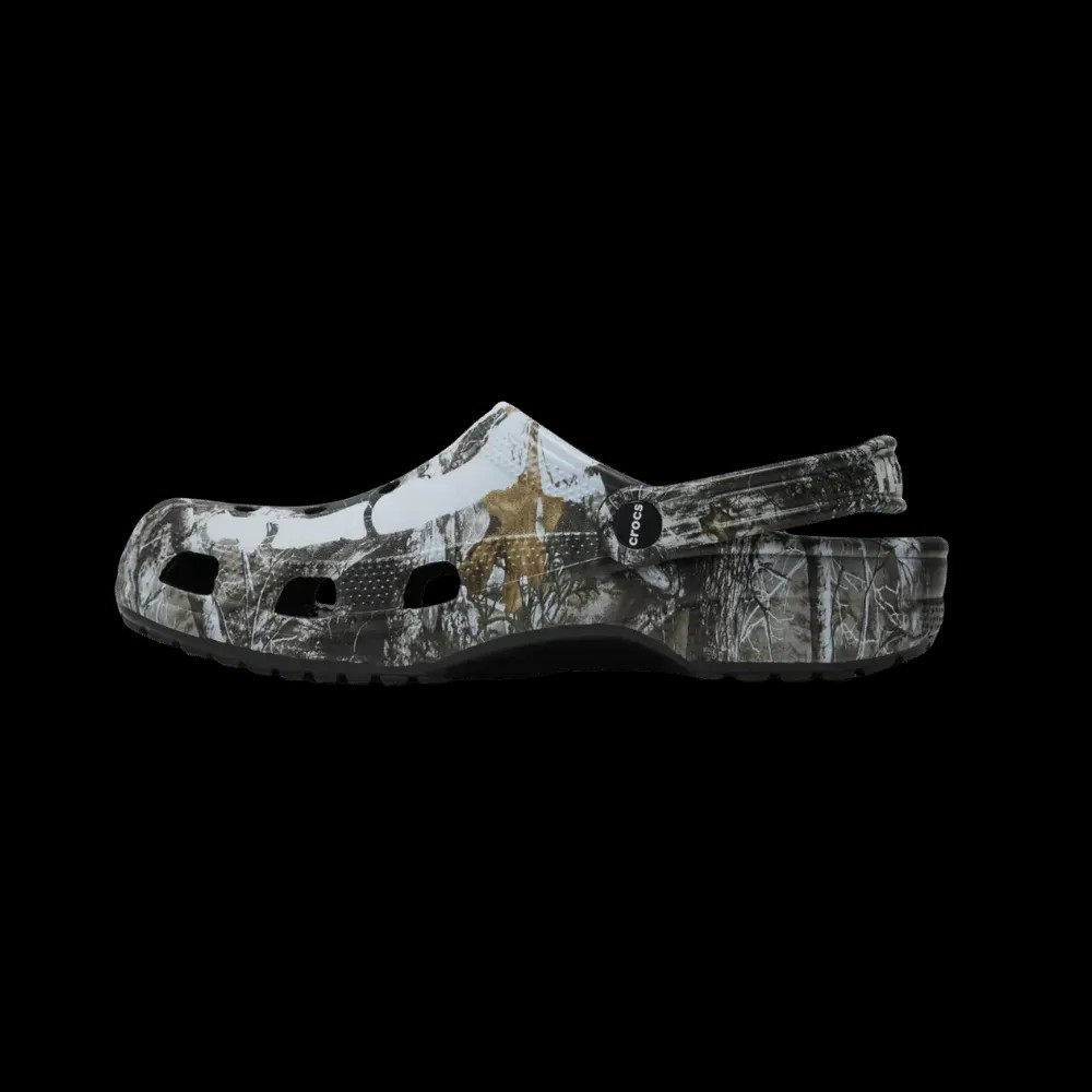 Crocs Classic Clog 'Skeleton - Edge Camo' x Pleasures x Realtree - HypeFly India View 3
