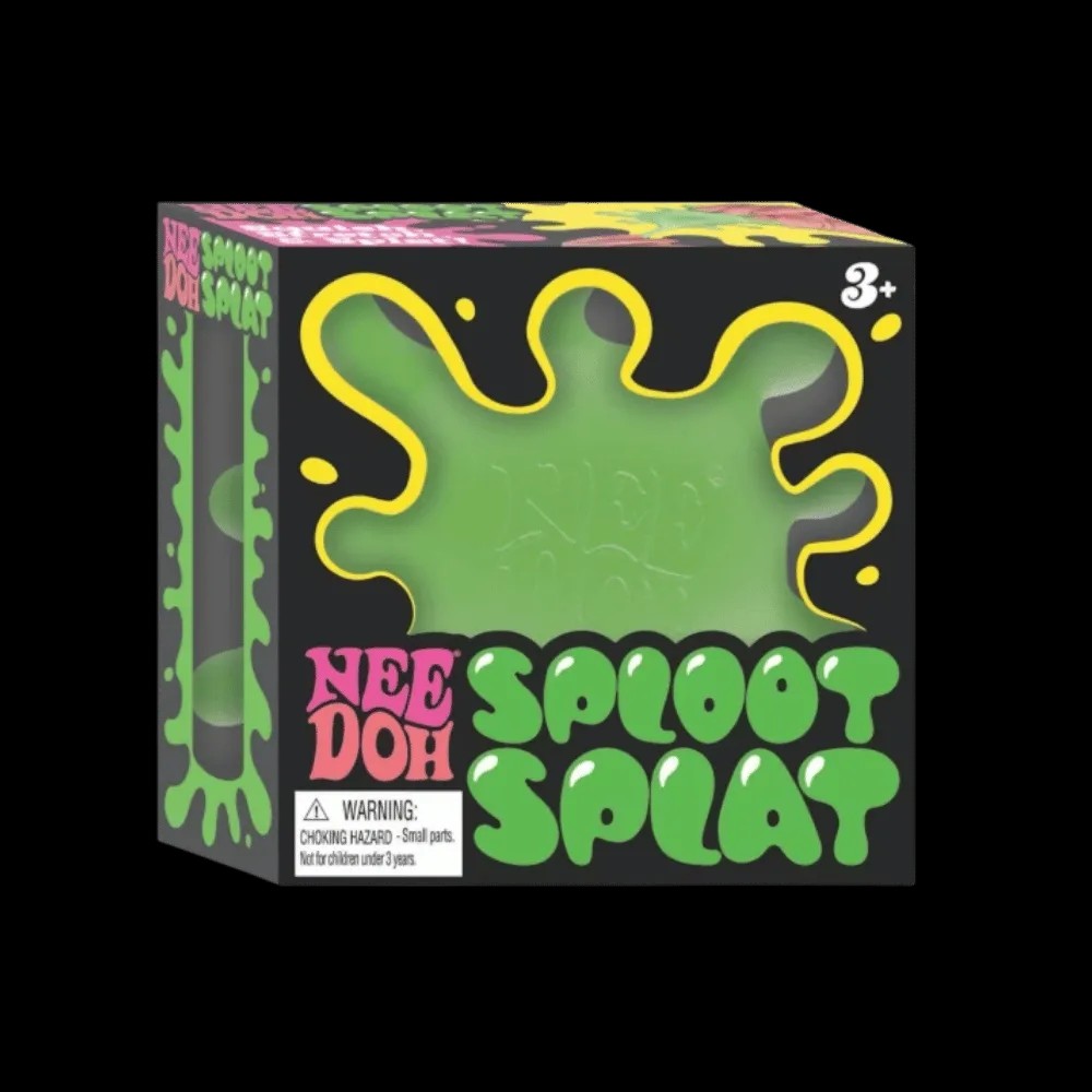 NeeDoh SplootSplat Squishy Fidget Toy Green - HypeFly India View 1