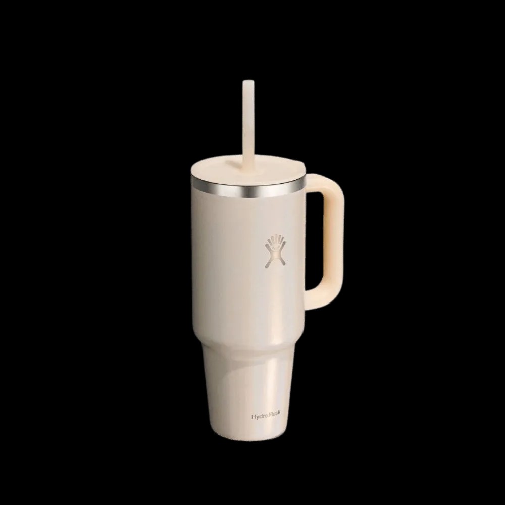 Hydro Flask 40 OZ Travel Tumbler Glimmer Cream - HypeFly India View 2