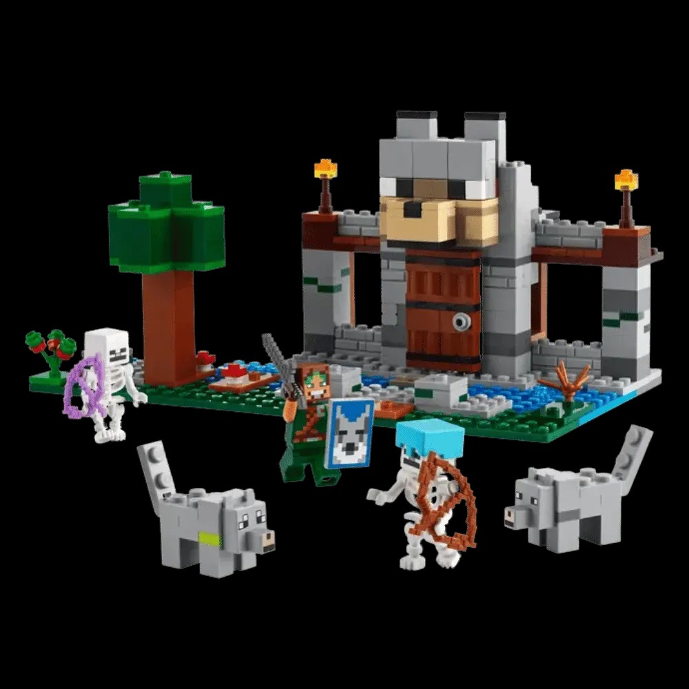 Lego Minecraft The Wolf Stronghold - HypeFly India View 5