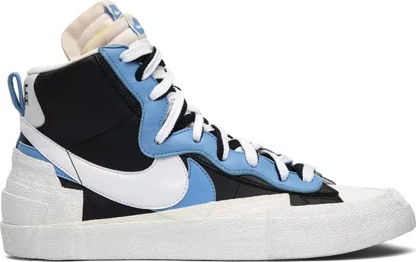 Nike sacai x Blazer Mid 'Black Blue' - HypeFly India View 1