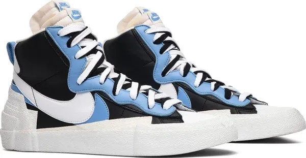 Nike sacai x Blazer Mid 'Black Blue' - HypeFly India View 2