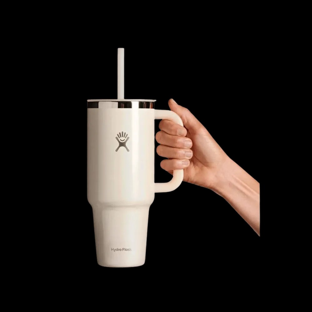 Hydro Flask 40 OZ Travel Tumbler Glimmer Cream - HypeFly India View 3