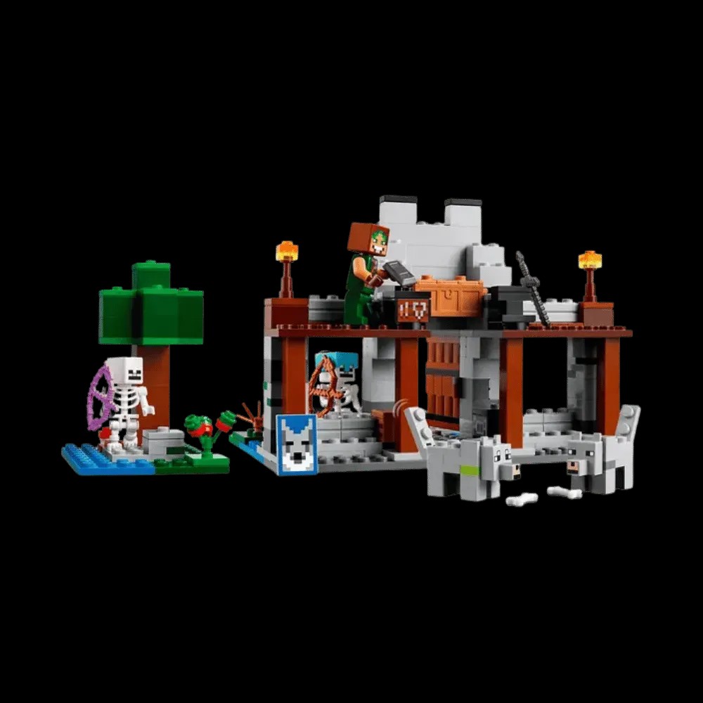 Lego Minecraft The Wolf Stronghold - HypeFly India View 2