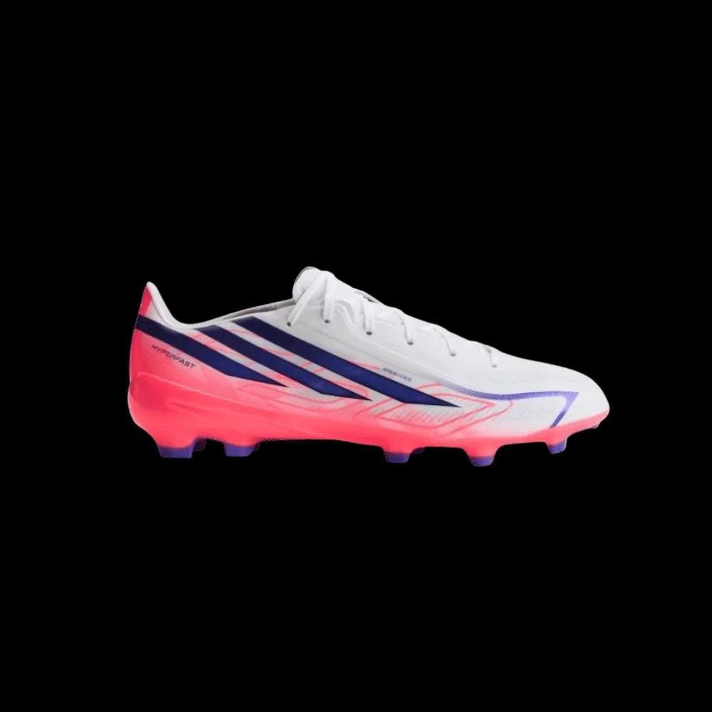 Adidas F50 Hyperfast League Firm Ground Soccer Cleats Cloud White - HypeFly India View 1