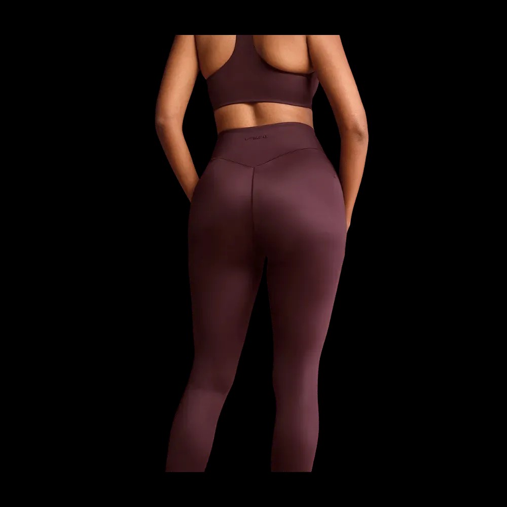 Nike x Skims Shine Women's High-Waisted Bonded 26" Leggings CURRANT - HypeFly India View 5