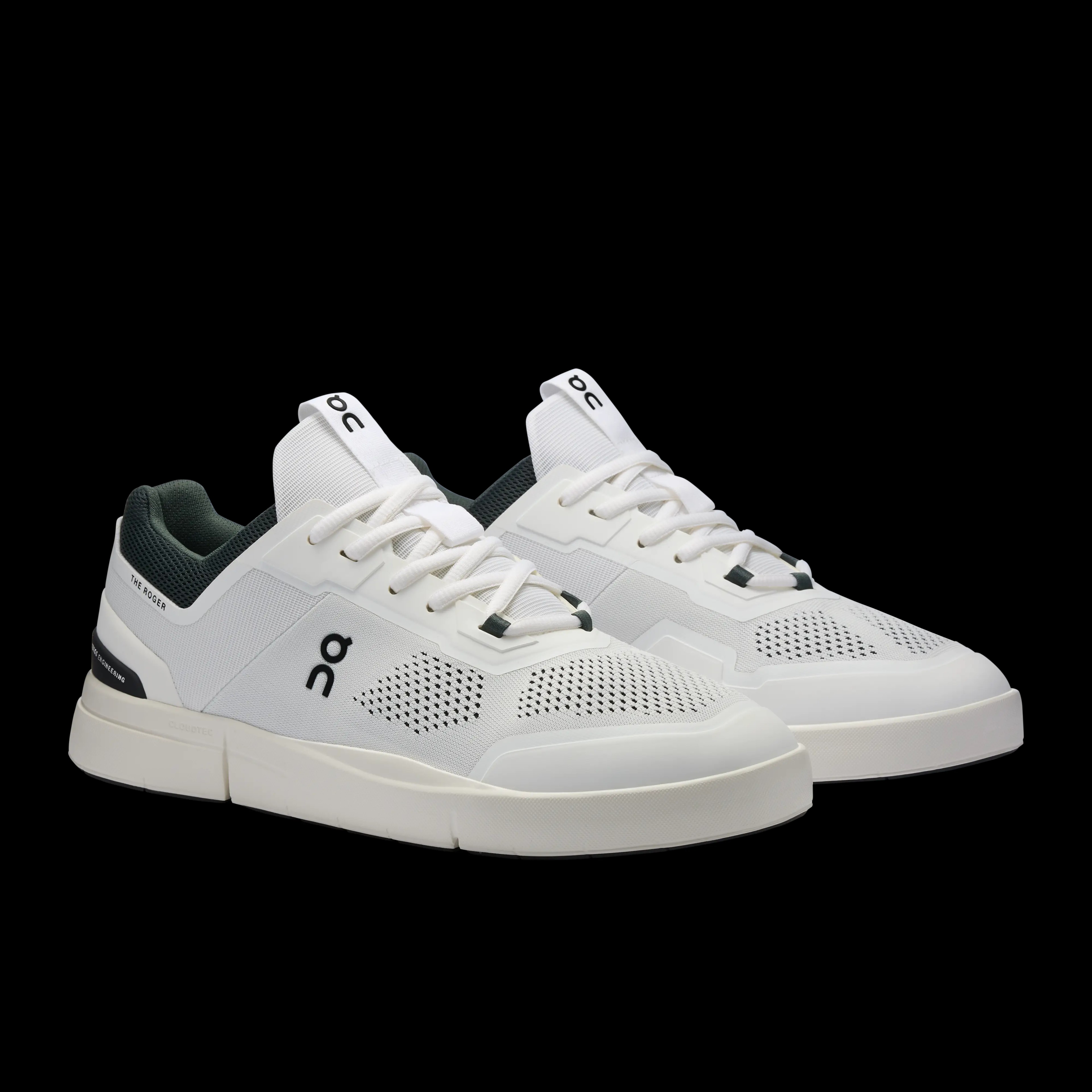 On Running The Roger Spin 'White/Jungle' - HypeFly India View 2