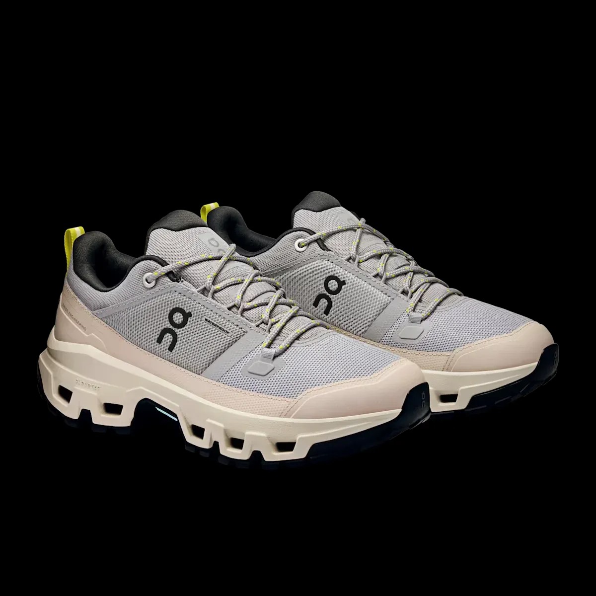 On Running Cloudrock Low Waterproof Alloy Ice - HypeFly India View 3