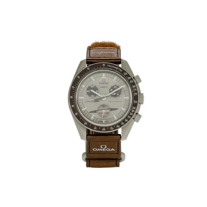 Swatch X Omega Bioceramic Moonswatch Mission To Saturn - HypeFly India View 1